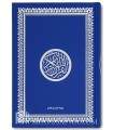 Coran Moyen Format - Bleu et Argent (14x20cm)