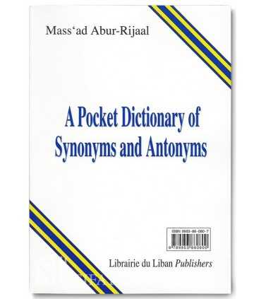 Dictionnaire de poche des Synonymes et Antonymes  معجم الجيب للمرادفات والأضداد