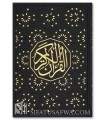 Quran engraved Black & Gold (17x24cm) - stars design