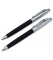 Luxurious Writing set made of metal & leather (ballpen and pencil) - SifatuSafwa