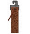 Quality faux leather debossed bookmark - Ssshhh, I'm Reading