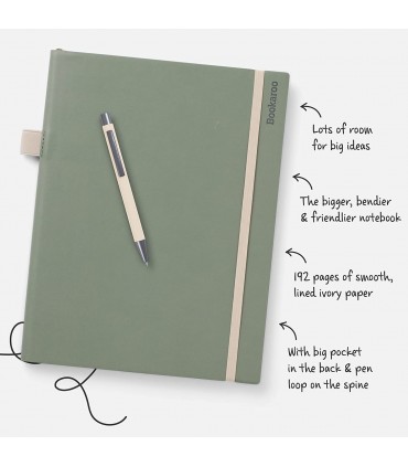 Brown Bigger Things Notebook Journal (19 x 25cm) - Bookaroo