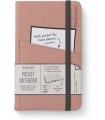 Blush Notebook with front pocket (A6) Journal - Bookaroo