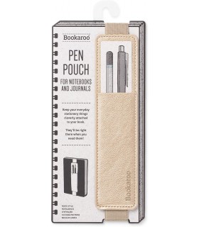 Etui à stylos Or à attacher sur un livre/carnet de notes