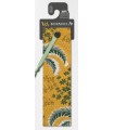 Beautiful patterned Bookmark - "Leaves on honeycomb"