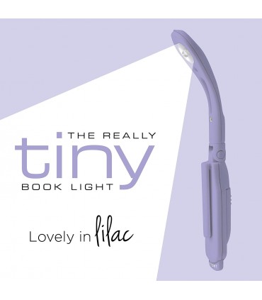Petite lampe torche pour livre - Mauve