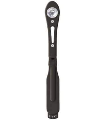 Petite lampe torche pour livre - Noire