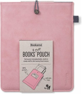 Pochette pour vos livres ou documents - Rose Blush - Bookaroo