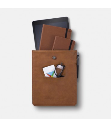 Pochette pour vos livres ou documents - Marron - Bookaroo