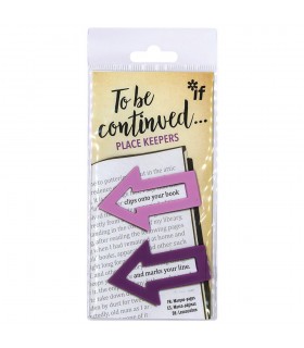 Purple line marker arrows - Set of 2 bookmarks