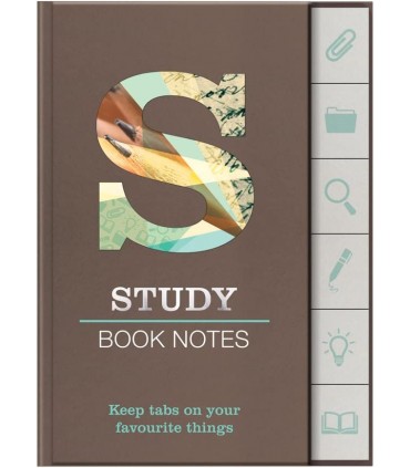 Booklet of 400 sticky tabs on the theme of study