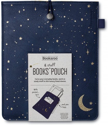 Pack Papeterie spécial Ramadan - Lune et étoiles dorées et nuit bleue- Bookaroo