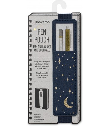 Pack Papeterie spécial Ramadan - Lune et étoiles dorées et nuit bleue- Bookaroo