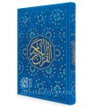Coran gravé - Design étoiles dorées (17x24cm)