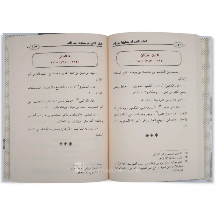 Scholars who did not exceed the age of forty - Dr Ali al-'Imran
