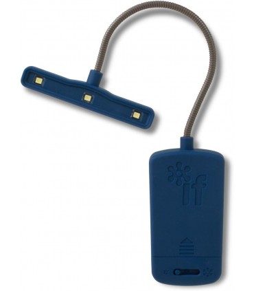 The Really Bright Book Light - Blue (Flexible & Adjustable)