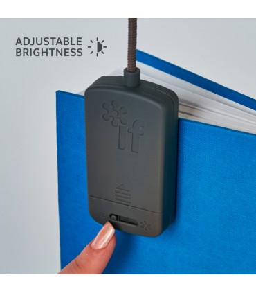 The Really Bright Book Light - Blue (Flexible & Adjustable)