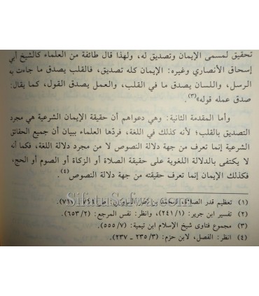 Oussoul al-Moukhalifin li Ahl as-Sounnah fil Iman  أصول المخالفين لأهل السنة في الإيمان