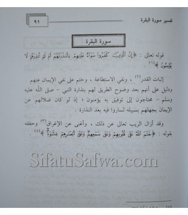 Nukat al-Quran par Al Qassab نكت القرآن الدالة البيان في أنواع العلوم والأحكام - الإمام القصاب - نكت القرآن
