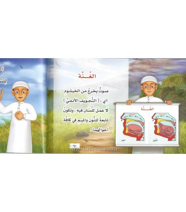 Nuzhatu Tajwidiyya - Manuel de Tajwid pour Garçons  نزهة تجويدية للذكور - تيسير العرند - أيمن سويد