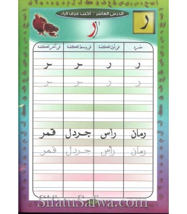 Learning materials for Arabic Calligraphy (Naskh, Ruq3ah, Thuluth) سلسلة تعليم الخط العربي : خط النسخ