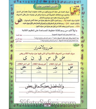 Learning materials for Arabic Calligraphy (Naskh, Ruq3ah, Thuluth) سلسلة تعليم الخط العربي : خط النسخ
